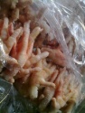 frozen chicken feet - product's photo