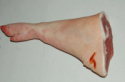  halal frozen pork feet - product's photo