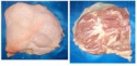 frozen chicken thigh boneless skin on - product's photo